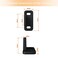 Bdmetals Sliding Barn Door TGuid Adjustable Floor Guide Black 4PK