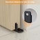 Bdmetals Sliding Barn Door TGuid Adjustable Floor Guide Black 4PK