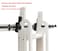 DIYHD 3934 Stand Up Black Rolling Library HardwareTelescope Sliding Top RollerFloor Roller with BrakeNo Ladder