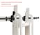 DIYHD 3934 Stand Up Black Rolling Library HardwareTelescope Sliding Top RollerFloor Roller with BrakeNo Ladder