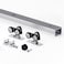 EaseLife 5FT60in Pocket Doors Hardware KitsCommercial GradeAluminum Box Rail Kit Slide Door Hardware Smoothly QuietlyEasy InstallNo Door 565in Track Kit for 2330 Wide Single Door