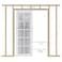 EaseLife 5FT60in Pocket Doors Hardware KitsCommercial GradeAluminum Box Rail Kit Slide Door Hardware Smoothly QuietlyEasy InstallNo Door 565in Track Kit for 2330 Wide Single Door