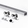 EaseLife 5FT60in Pocket Doors Hardware KitsCommercial GradeAluminum Box Rail Kit Slide Door Hardware Smoothly QuietlyEasy InstallNo Door 565in Track Kit for 2330 Wide Single Door