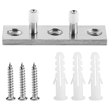 Fdit Adjustable Stainless Steel Barn Door Floor Floor Roller Hardware Fittings for Sliding Barn Door