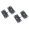 FDXGYH 2set Sliding Cabinet Door Hardware Plastic Wardrobe Pulley Sliding Door Pulley for Cabinet Barn Door Wardrobe ClosetBlack
