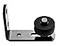 Hearth Creek Barn Door Floor Guide Stay Roller Black Wall Mount for Sliding Door by