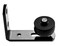 Hearth Creek Barn Door Floor Guide Stay Roller Black Wall Mount for Sliding Door by