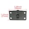 HJGarden Wardrobe Pulley 1set Black Closet Cabinet Sliding Door Wheels Door Rollers Furniture Hardware