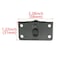 HJGarden Wardrobe Pulley 1set Black Closet Cabinet Sliding Door Wheels Door Rollers Furniture Hardware