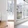 HoneSecur 2 Pack 2in1 Door Security Bar Sliding Patio 28 Door Stopper Security Jammer Bar Child Proof Adjustable Constructed of High Grade Iron Window Doors Security Bars White