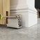JUBEST Sliding Barn Door Floor Guide Adjustable Wall Mounted Sliding Door Bottom Guide U Shape Durable Stainless Steel Barn Door Guide for Door Thick 1 138 2 Pack