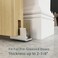 JUBEST Sliding Barn Door Floor Guide Adjustable Wall Mounted Sliding Door Bottom Guide U Shape Durable Stainless Steel Barn Door Guide for Door Thick 1 138 2 Pack