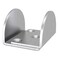 JUBEST Sliding Barn Door Floor Guide U Shape Stainless Steel for Door Thick 1716 11316