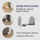 JUBEST Sliding Barn Door Floor Guide U Shape Stainless Steel for Door Thick 1716 11316
