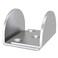 JUBEST Sliding Barn Door Floor Guide U Shape Stainless Steel for Door Thick 1716 11316