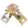 LoveIysp Lovelysp RV Sliding Door Hanger Sliding Door Hanger Plates Pocket Door Hardware Kit with Mounting Screws 2PCS