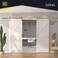 Rio Salto Gold Barn Door Hardware Kit Adjustable Length 98 Sliding Door Hardware Modern Barn Interior Brushed Brass Panel Hardware Hardware Kit Plus 8ft 2in Double Door