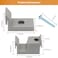 Pongle Shower Door Bumpers for Glass Shower Doors and Sliding Doors Guide Bumper 3 Pcs