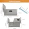 Pongle Shower Door Bumpers for Glass Shower Doors and Sliding Doors Guide Bumper 3 Pcs