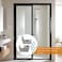Pongle Shower Door Bumpers for Glass Shower Doors and Sliding Doors Guide Bumper 3 Pcs