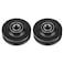 FTVOGUE Sliding Barn Door Wheel Set 2PCS UGroove Bearing Pulley for DIY Door Installation Roller Guide and Hardware Systems