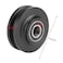FTVOGUE Sliding Barn Door Wheel Set 2PCS UGroove Bearing Pulley for DIY Door Installation Roller Guide and Hardware Systems