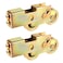 ALLYWASAI Sliding Patio Door Roller Replacement Sliding Screen Door Tandem Roller Assembly 114 Inch Steel Ball Wheel Bearing 2 Pack
