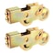 ALLYWASAI Sliding Patio Door Roller Replacement Sliding Screen Door Tandem Roller Assembly 114 Inch Steel Ball Wheel Bearing 2 Pack