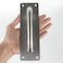 WZDXBQD Stainless Steel Door Plate Handle Heavy Duty PullPush Sliding Barn Pull Shed Commercial Fire Door Handle2 Pack79 x 26 Rectangle