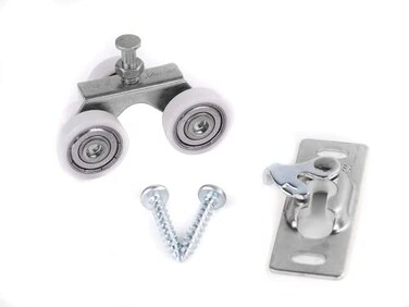 Johnson Hardware Sliding DoorPocket Door Hanger Ball Bearing 11251 Inch Wheel 200 lb Capacity