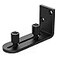 WINSOON New Sliding Barn Door Floor Guides Adjustable Stay Roller Hardware KitSmooth Ball BearingsFlat Bottom DesignFlush with Floor Wall Mount Roller Guide for Small SpaceBlack