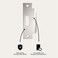 Mega Handles TStrike Door Plate Durable Door Strike Plate Silver Strike Plates for Interior Doors