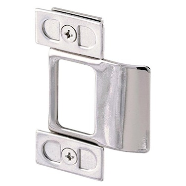 PRIME-LINE PrimeLine U 9488 Adjustable Door Strike 2 Piece Chrome Plated Single Pack