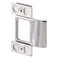 PRIME-LINE PrimeLine U 9488 Adjustable Door Strike 2 Piece Chrome Plated Single Pack