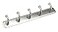 Richelieu Hardware RH1342155195 Utility Key Hook Brushed Nickel Finish