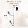 FantasHome Traditional Over The Door Double Hooks Organizer for Hanging Coats Hats Towels Purses in Bedroom Bathroom Laundry Room and More Silver