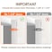 KitchLife Over The Door Hooks with 7 Extended Arms Fits 138 Doors J18U Heavy Duty Bathroom Closet Towel Rack DoubleHooks Hanger 1 Pack Glossy White