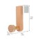 LABRIMP Over the Door Hooks 2Pack NailFree Household Door Hangers for Coats Hats Towels Compact SpaceSaving Design 295X236X078In