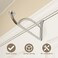 Verplexter Design Hangers and Hooks Extension Devices on Closet Doors bedrooms and Laundry Rooms Drying Racks Chrome Alloy for Durability and Sturdiness