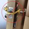YnFag 12 Pack Magnetic Tape Magnetic Lockdown Strips Iron Door Magnet Security Devices School Office Effective Emergency Lockdowns Yellow