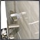 InfantLY Bright 3pcs Door Stopper Transparent Silica Gel Door Handle Buffer Wall Protection Doorknob Bumper Walls Furniture Protective