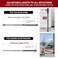 AceMining Upgraded Door Security Bar Sliding Patio Bar Heavy Duty Stoppers Adjustable Jammer for Home Apartment Travel 2 PackBlack