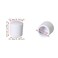 DGBRSM Door Stop Bumper Tips 8pcs White 04 Inch Door Rubber Stop Bumper Replacement Stopper Tips Caps Protect Doors Wall Household Door Stopper Tips Caps