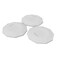 SNMIRN Door Stopper Wall Protector 3 with Strong 3M Adhesive Quiet and Shock Absorbent Silicone Wall Protectors from Door Knobs Larger Door Bumper to Protect Every Wall Surface White3 pcs