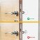 AFFIXERS Door Stops Clear 2 Pack of 10