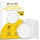 AFFIXERS Door Stops Clear 2 Pack of 10