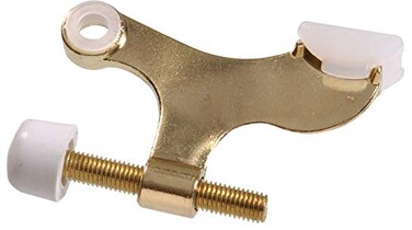 Hillman Hardware Essentials 852357 BrassPlated Hinge Pin Door Stop