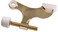 Hillman Hardware Essentials 852357 BrassPlated Hinge Pin Door Stop