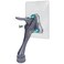 HA SHI HASHI Door Stopper SelfAdhesive Traceless Mounted Screw Bracket Stickers Door Stopper not Included Strong Adhesive No Drill No Machine Door Without Damage ClearBracket