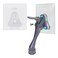 HA SHI HASHI Door Stopper SelfAdhesive Traceless Mounted Screw Bracket Stickers Door Stopper not Included Strong Adhesive No Drill No Machine Door Without Damage ClearBracket
